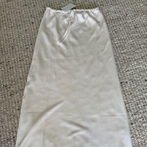 Wayf silky maxi skirt NWT